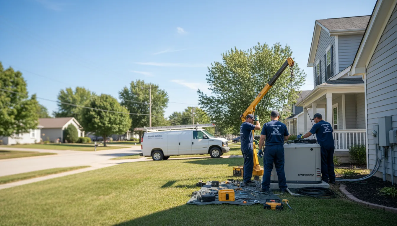 Generator Installation in Ames, IA near me